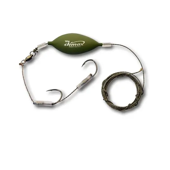 Expédié Aujourd'hui Bas De Ligne Cult Catfish Goby Rig 180cm 80kg 5/0 Climax
