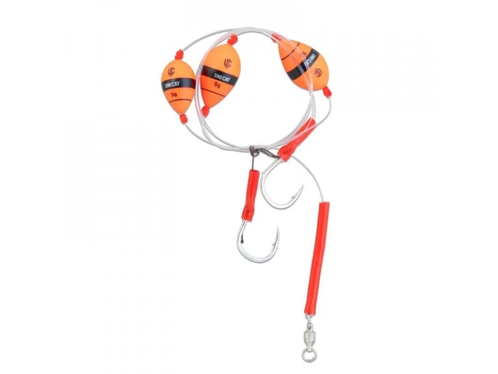 Top Vente Montage Weightless Bait Gripper Rig 150cm Unicat