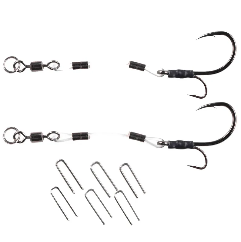 Usine Directe Hameçons Gripper Stingers 2pcs 5/0 Spro