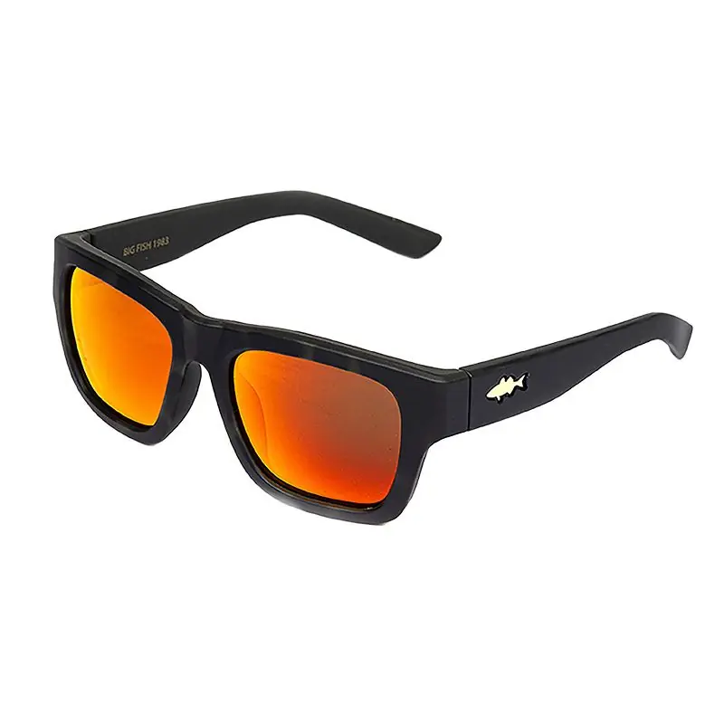 Nouvelle Collection Lunettes polarisantes BIG FISH 1983 Recycling sea bass 2 Red iridium