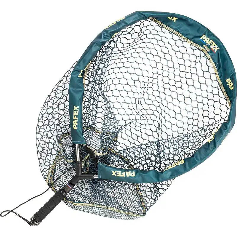 Epuisette PAFEX Manche carbone filet bleu flottante Prix Réduit