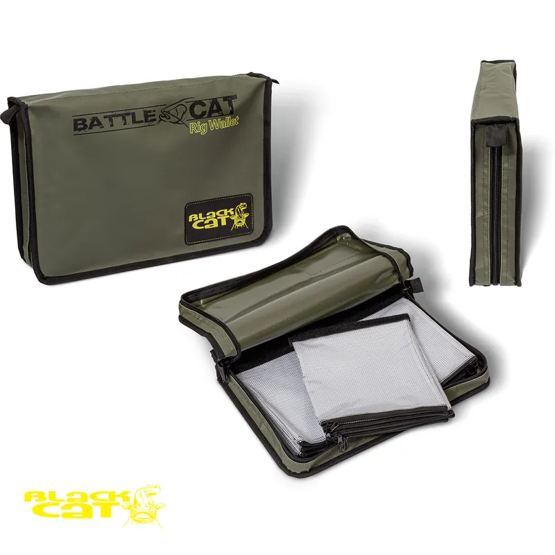 Populaire Trousse à Bas de ligne Rig Wallet Pro Black Cat