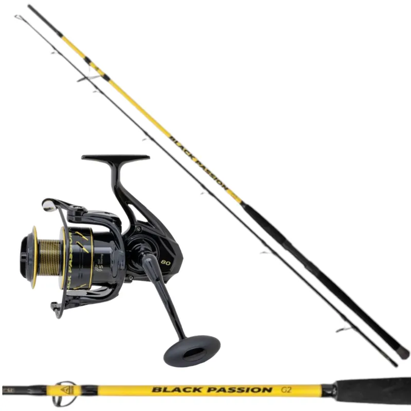 Combo Spinning Black Passion G2 600gr + Black Passion FD 80 Black Cat Paiement Sécurisé