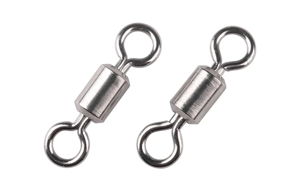 Emerillon Classique Stainless Steel Rolling Swivel 2pcs 80kg Spro Bon Marché