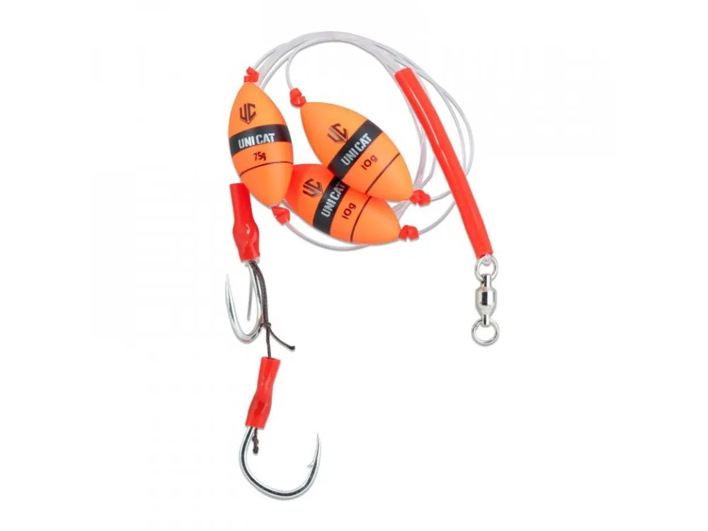 Montage Weightless Smelly Gripper Rig 150cm Unicat Nouveauté