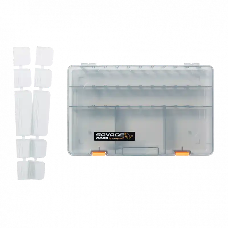 Réduction Boite De Rangement Lurebox 6D Smoke 36×22,5x5cm Savage Gear