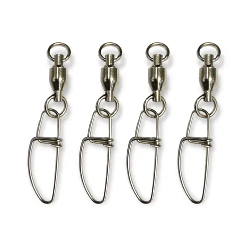 Offre Exclusive Emerillon Agrafe Easy Lock Swivel 80kg 10pcs BigCat Hunter