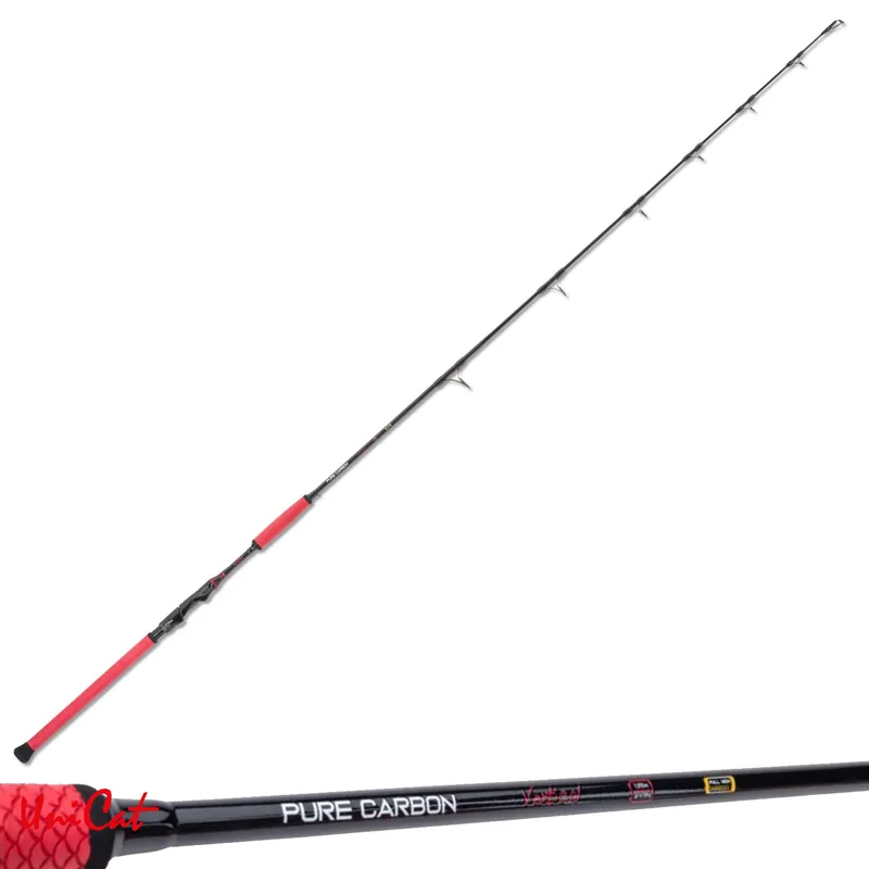 Expédition Rapide Canne Spinning Pure Carbon Vertical 1,85m Up to 250gr Unicat