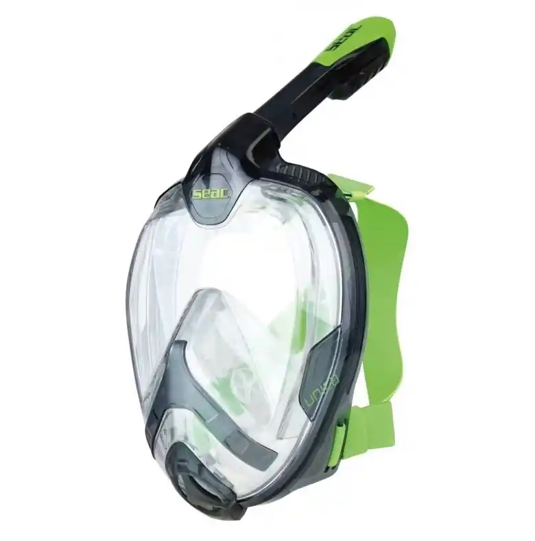 Meilleur Prix Masque facial intégral Snorkeling Seac sub Unica Adulte Lime L/XL