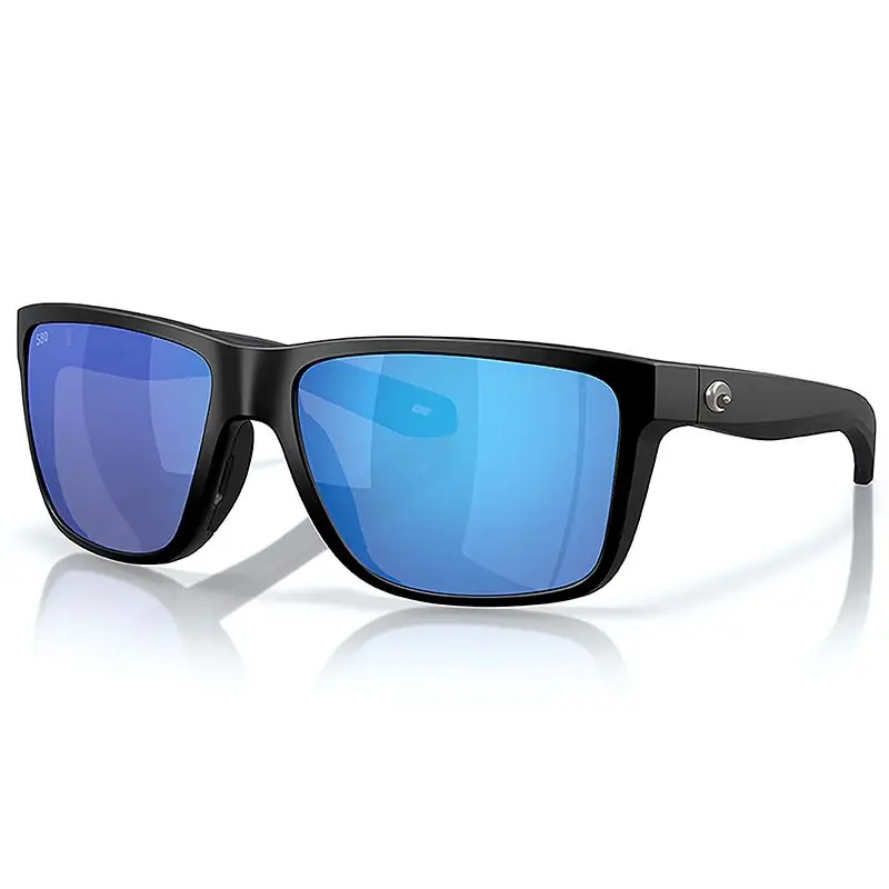 Authentique Lunettes polarisantes COSTA DEL MAR Broadbill II Matte black Blue mirror 580G