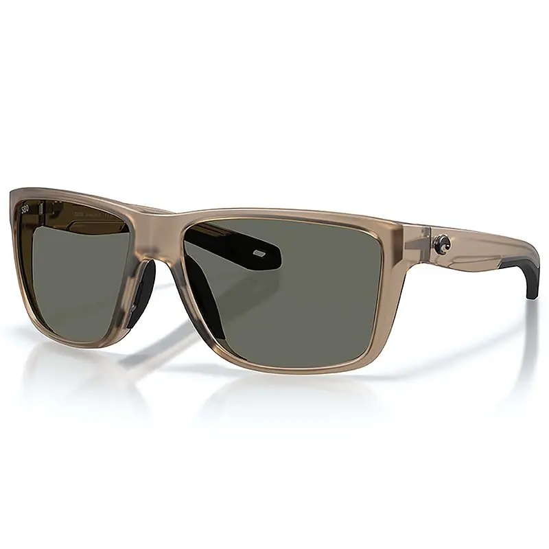 Meilleure Vente Lunettes polarisantes COSTA DEL MAR Broadbill II Matte smoke brown Gray 580G