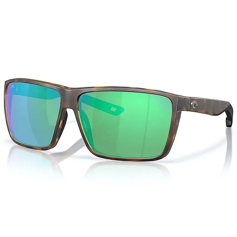 Lunettes polarisantes COSTA DEL MAR Rincon II Matte tortoise Green mirror 580G Produit De Marque