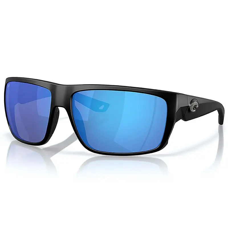 Lunettes polarisantes COSTA DEL MAR Fly line Matte black Blue mirror 580G Bon Plan