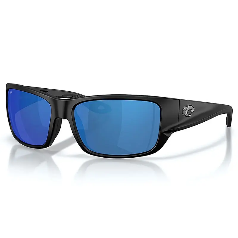 Lunettes polarisantes COSTA DEL MAR Schoolie Matte black Blue mirror 580P Achetez Aujourd'hui