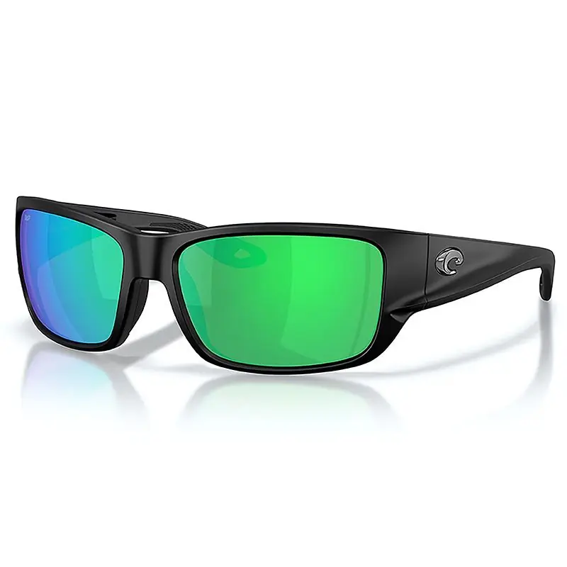 Lunettes polarisantes COSTA DEL MAR Schoolie Matte black Green mirror 580P Dernier Modèle