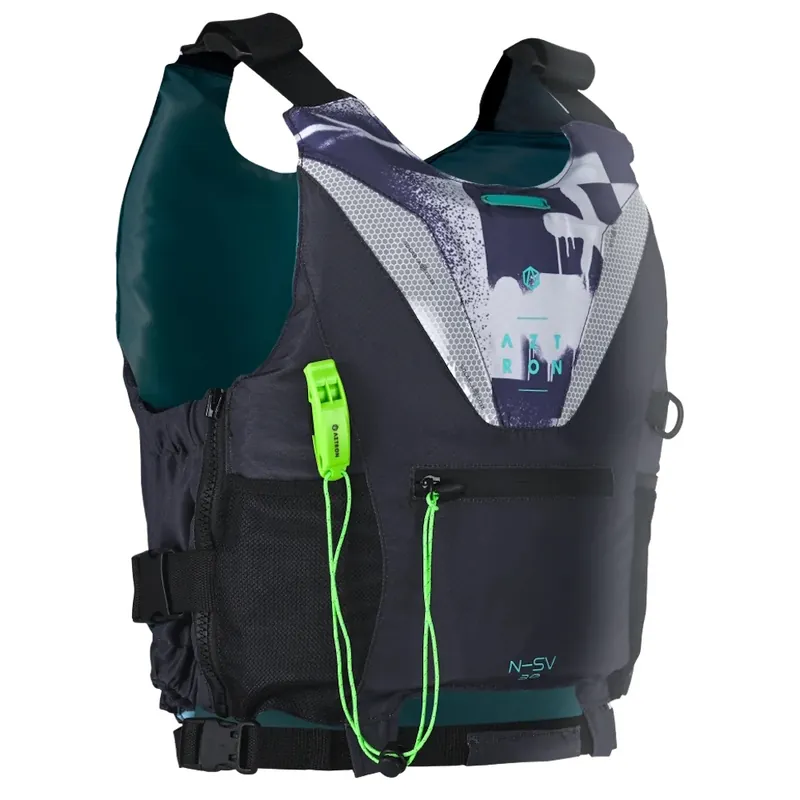 Bon Plan Gilet sauvetage kayak paddle Aztron N-SV 3.0 Homme 50N avec sifflet