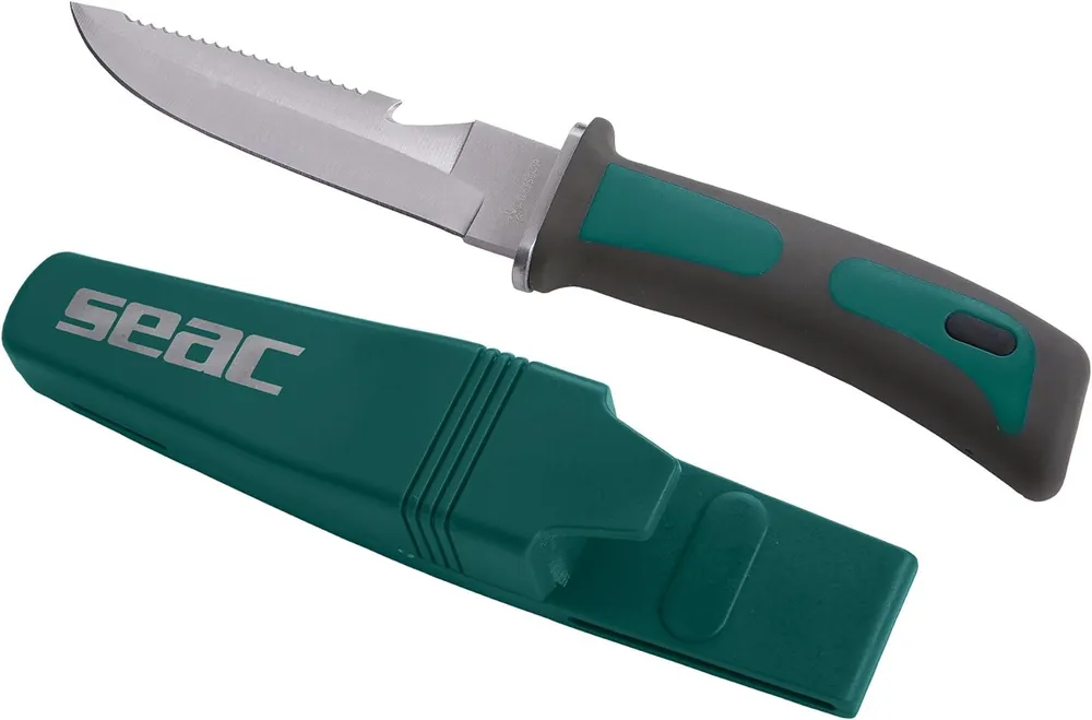 Expédié Aujourd'hui Couteau Seac-Sub Bat Vert