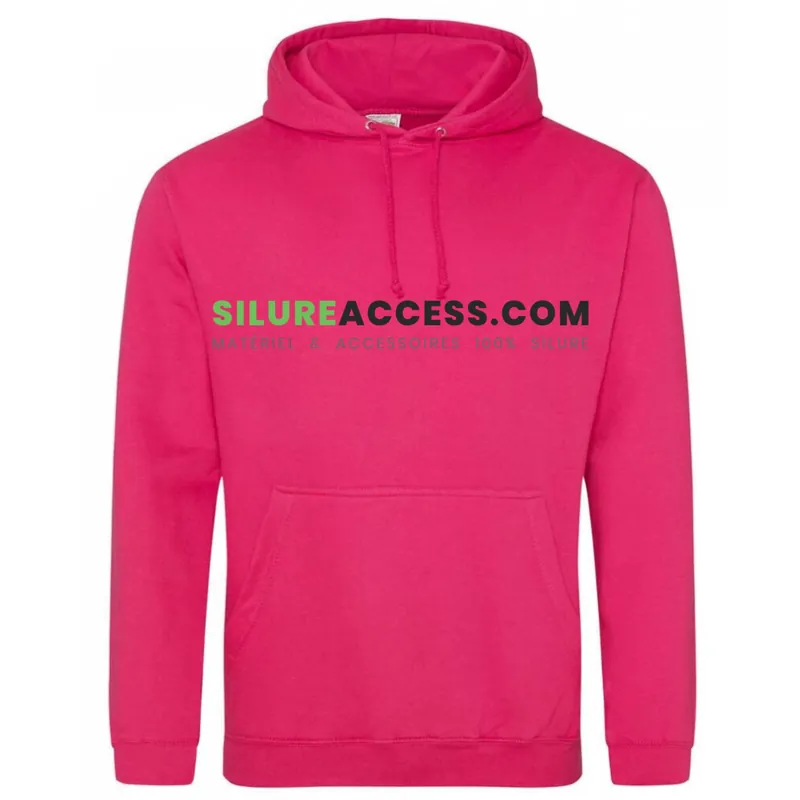 Offre Limitée Sweat à Capuche Girly Hot Pink Silure Access