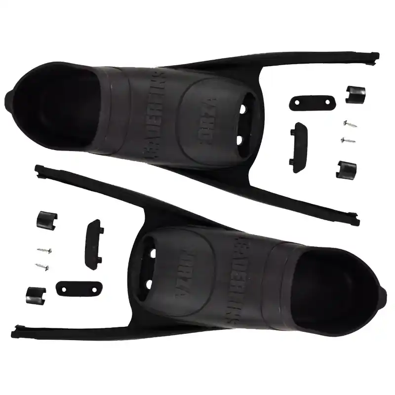 Paire de chaussons Leaderfins Forza Black Vente Directe