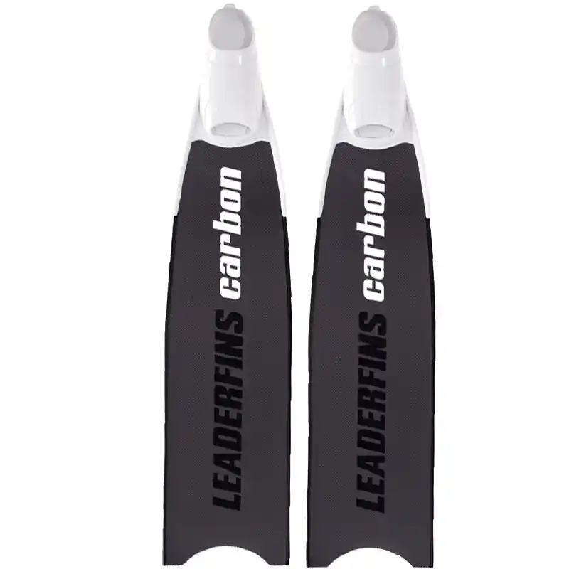 Palmes Leaderfins 100% Carbone Black & White Nouveauté