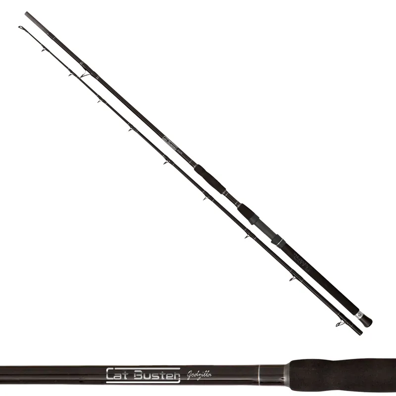 Canne Cat Buster Godzilla 3,20m 1000gr Black Cat Réduction