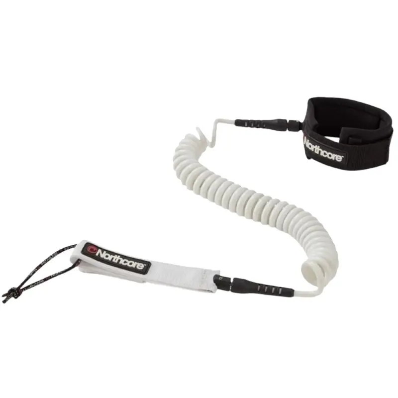Authentique Leash paddle Northcore 10.0 Blanc