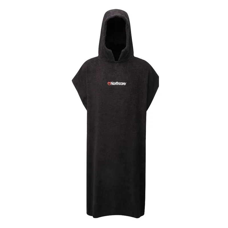 Offre Limitée Poncho de bain Northcore Beach Basha Noir