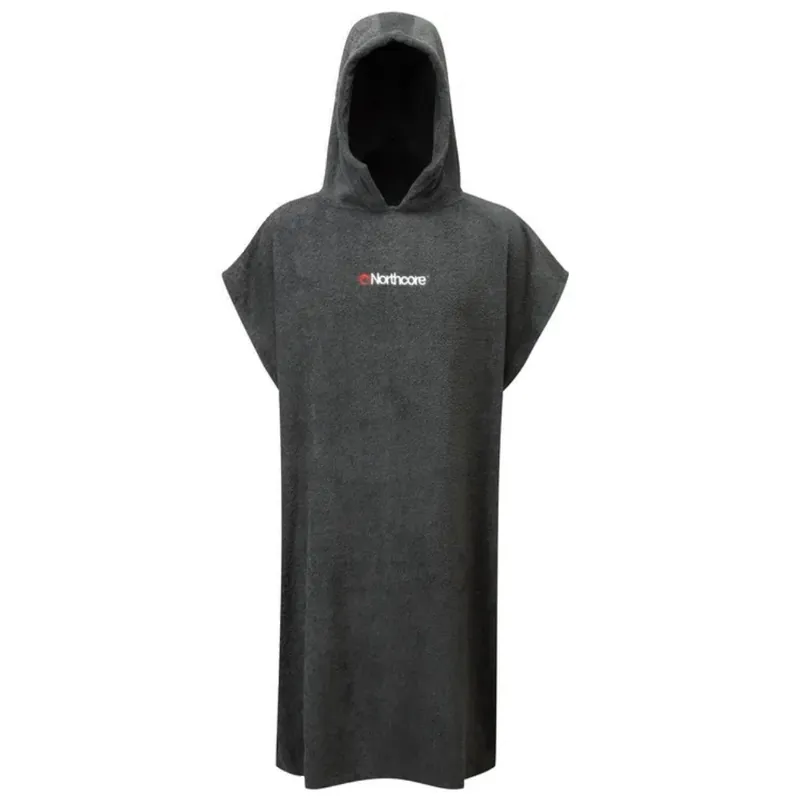 Commander Maintenant Poncho de bain Northcore Beach Basha Gris