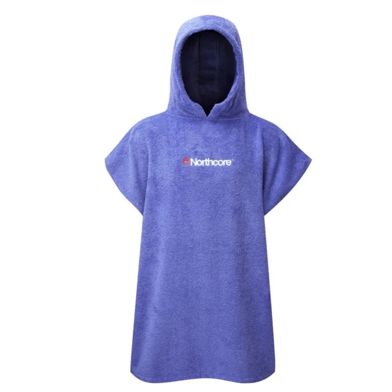 Seulement Aujourd'hui Poncho de bain enfant Northcore Beach Basha Bleu