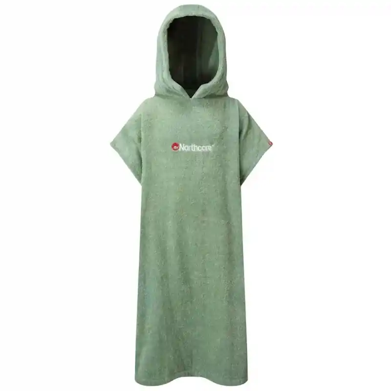 Acheter En Ligne Poncho de bain enfant Northcore Beach Basha Vert