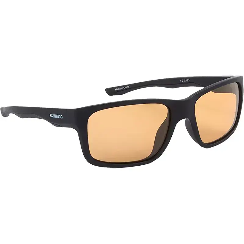 Authentique Lunettes polarisantes SHIMANO Aspire Matte black & yellow