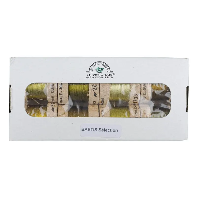 Jusqu&rsquo;à Épuisement Des Stocks Soie floss naturelle ovale assortiment Baetis Sélection