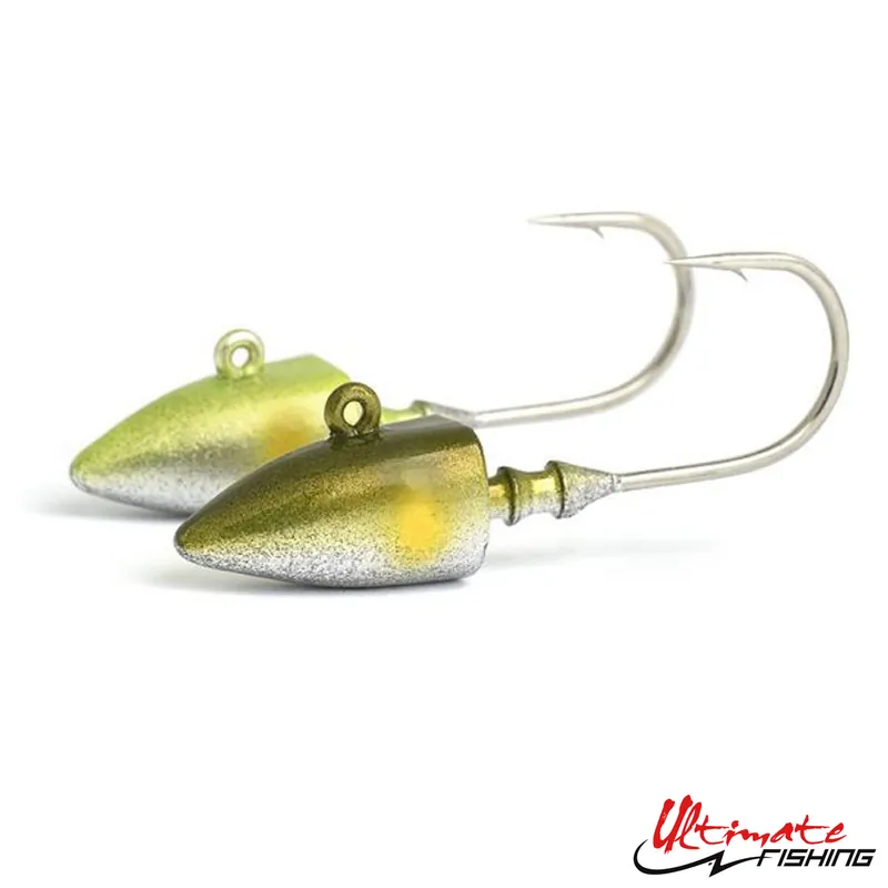 Top Vente Tête Plombée Bakuree Head 24gr 4/0 1pc Ultimate Fishing