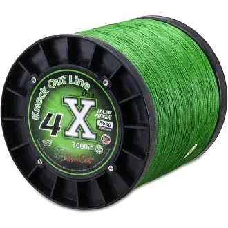 Tresse Knock Out Line 4X 56kg 0,60mm Unicat Soldes
