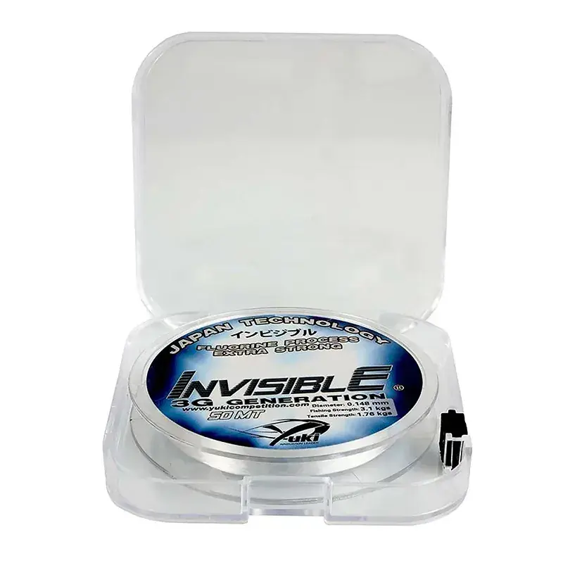 Fil nylon YUKI Invisible 3G generation 50m Dernier Modèle