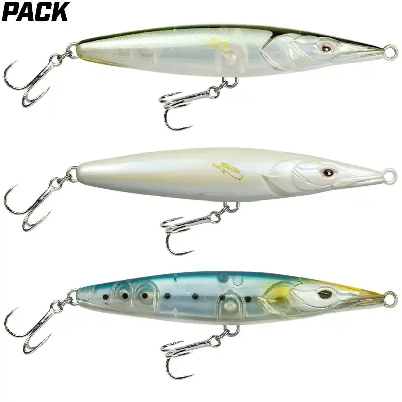 Pack de 3 leurres XORUS Asturie 110 Solde