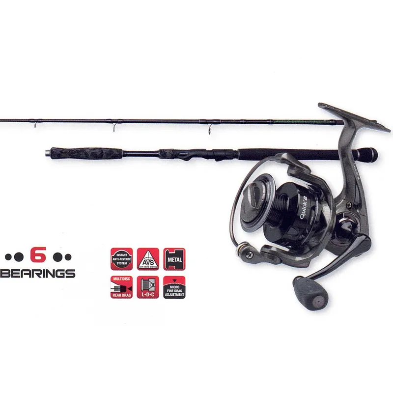Promotion Saisonnière Combo Silure Vertical 1m80+6000FD Quick Madcat