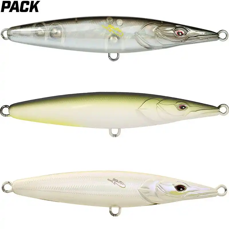 Pack de 3 leurres XORUS Asturie 130 spécial coup du soir Expédition Rapide