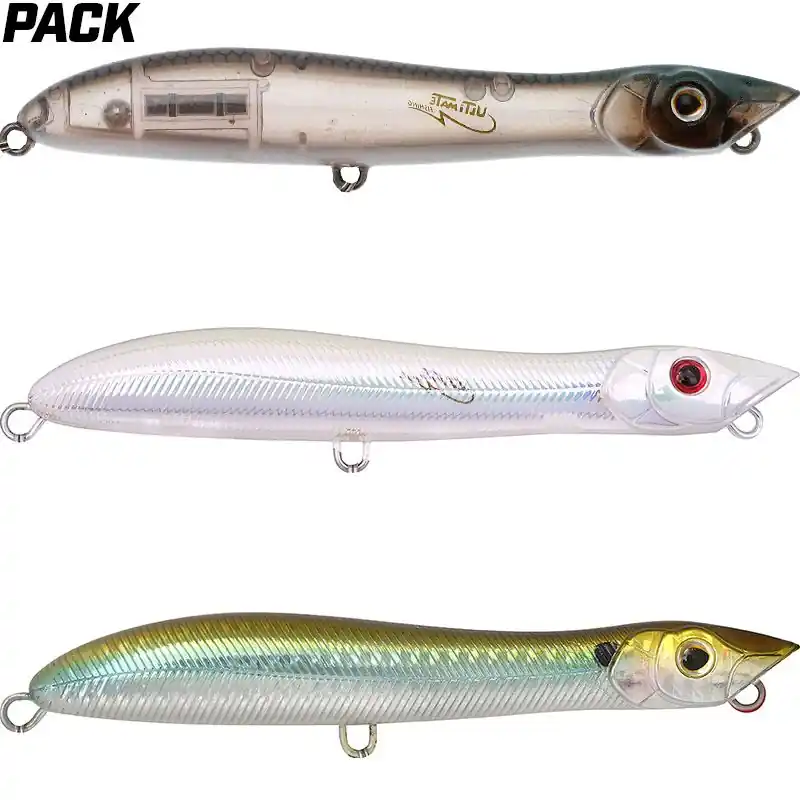 Commande En Gros Pack de 3 leurres XORUS Patchinko 140 spécial coup du soir