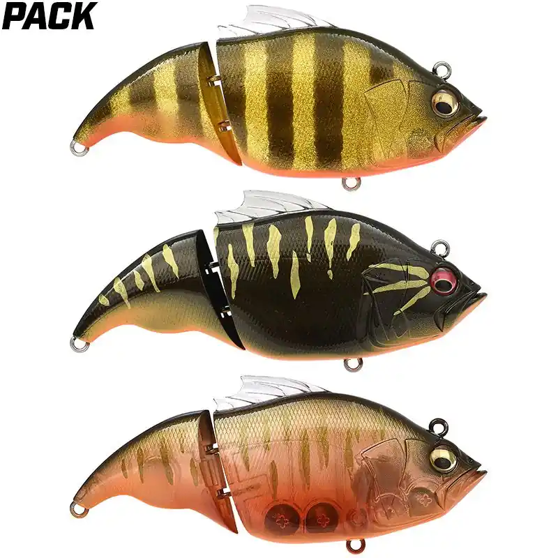 Jusqu'à Épuisement Des Stocks Pack de 3 leurres MEGABASS Vatalion 115 F spécial eaux acides