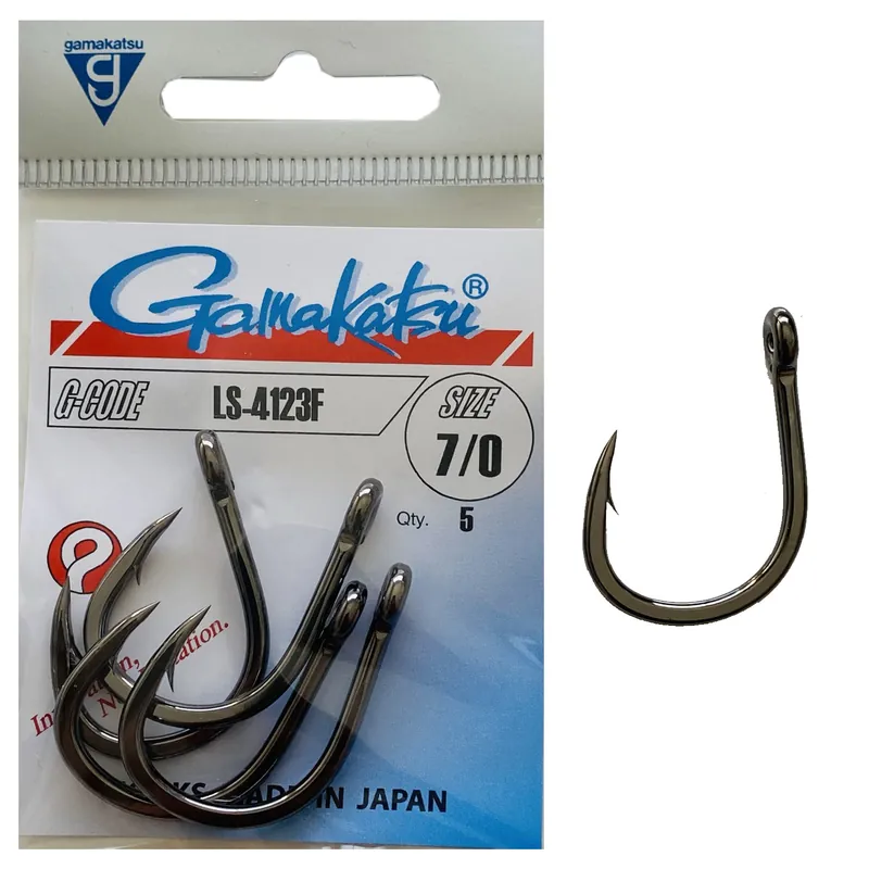 Hameçon Simple LS-4123F 5/0 5pcs Gamakatsu Commander Maintenant