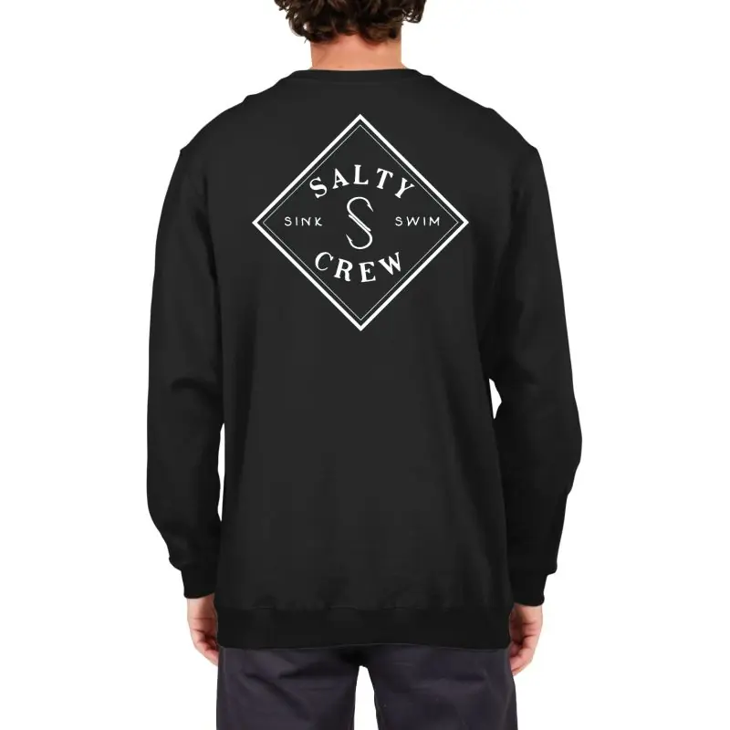 Achetez Aujourd&rsquo;hui Sweat SALTY CREW Tippet crew fleece Black