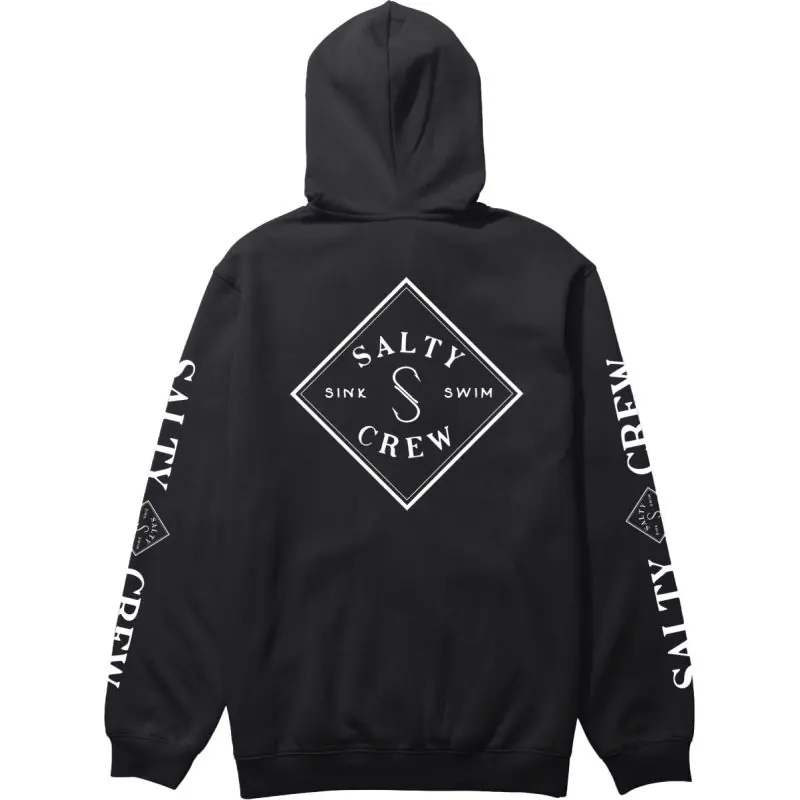 Sweat à capuche SALTY CREW Tippet hood fleece Black Nouvel Arrivage