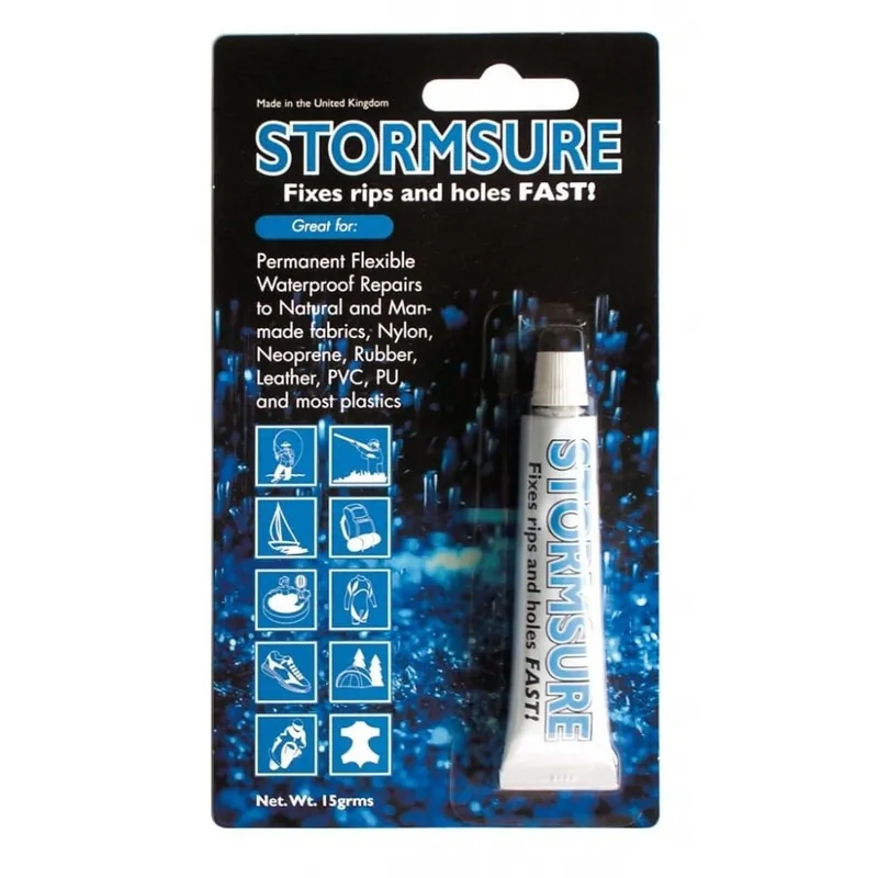 Colle néoprène Stormsure pour combinaison 15g transparent Prix Réduit
