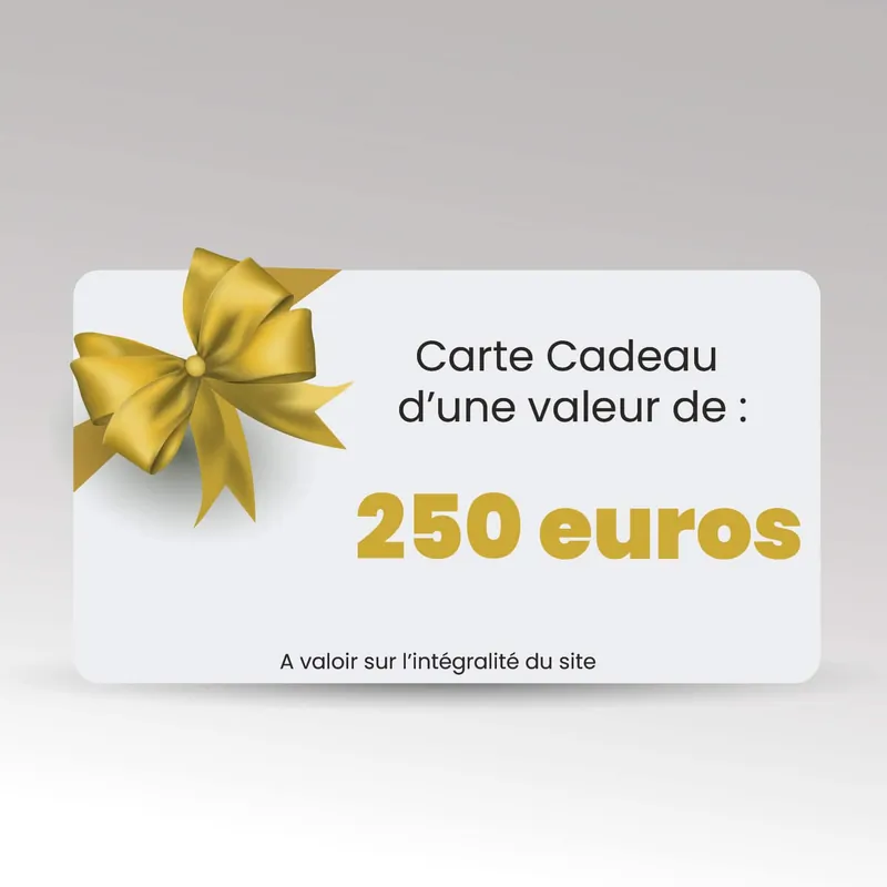Solde Carte Cadeau 250