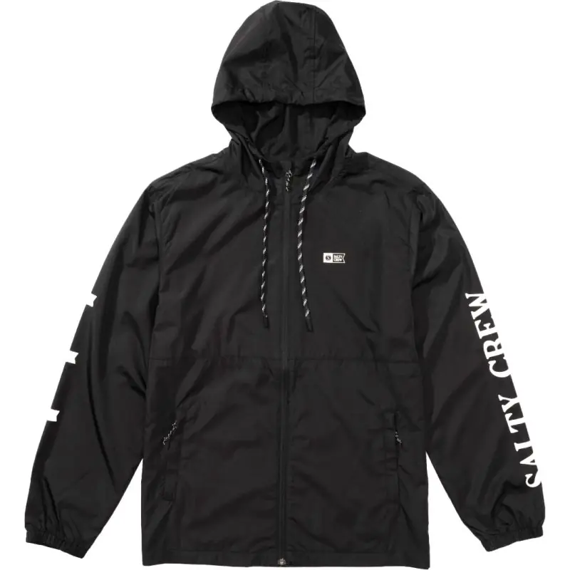 Achetez Aujourd&rsquo;hui Veste SALTY CREW Surface windbreaker jacket Black