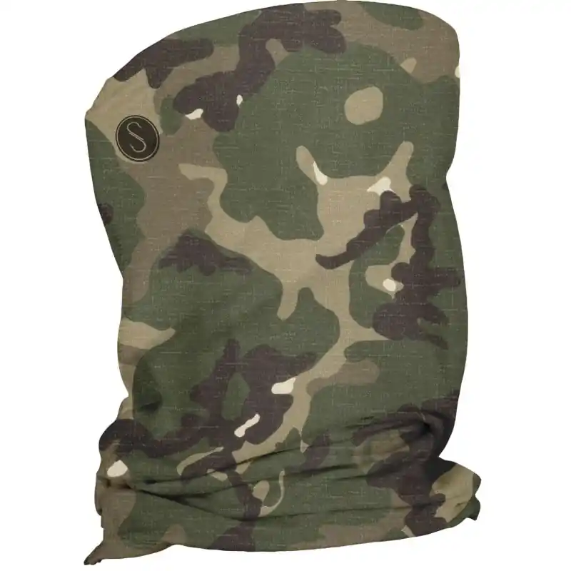 Retour Gratuit Tour de cou SALTY CREW Apex perforated neck gaiter Green camo