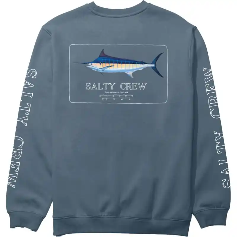 Tee shirt SALTY CREW Blue rogers LS Sunshirt Blue fin Prix Bas