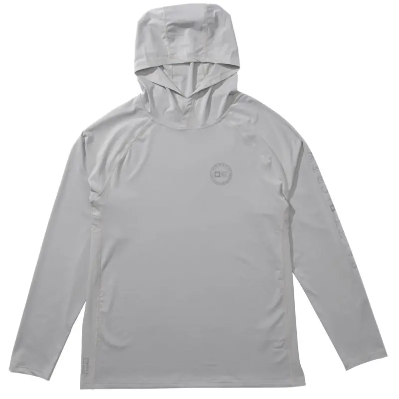 Tee shirt SALTY CREW Apex perforated sunshirt Gray Affaire À Saisir