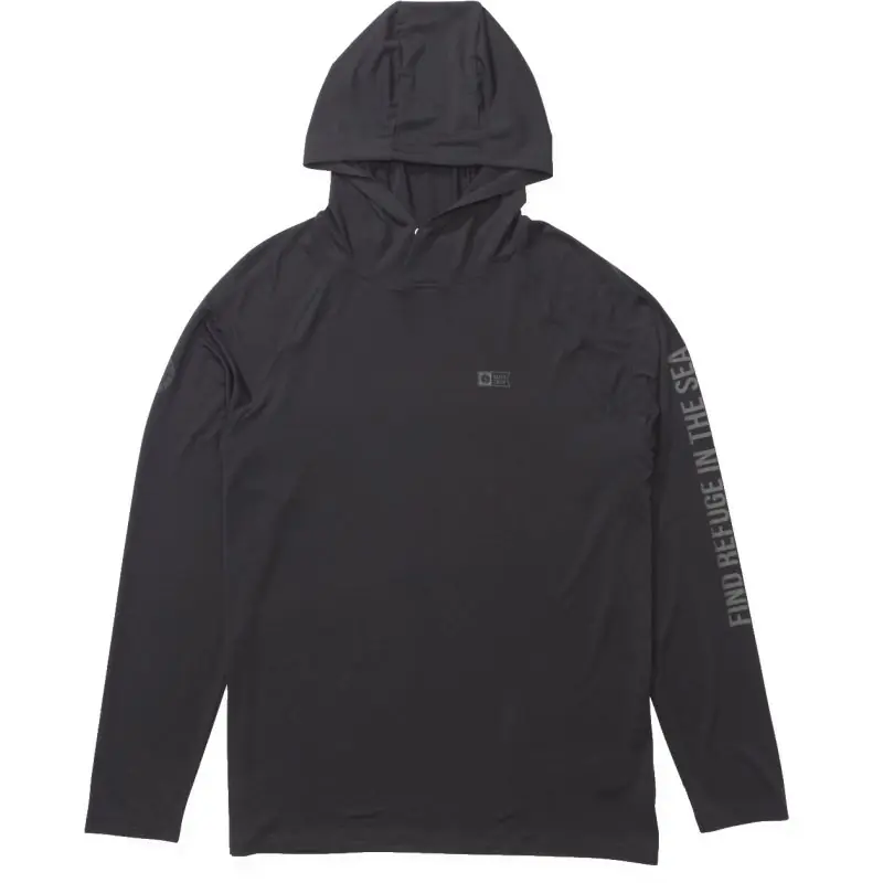 Marque Tee shirt SALTY CREW Mariner lite UV Hoodie Charcoal